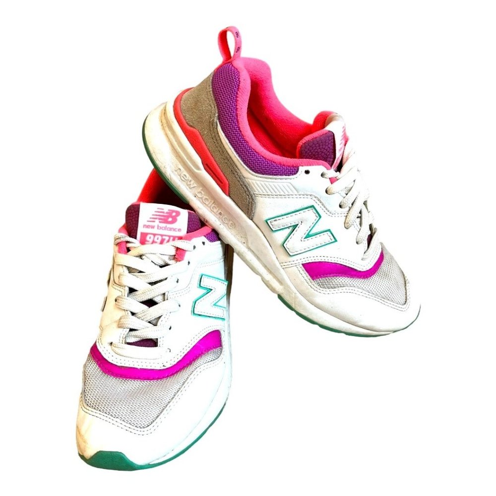 New Balance 99H7 Athletic Sneakers Women's Size 6.5, Neon Walking/Gym Shoes